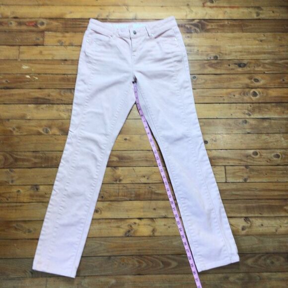 Dkny jeans Soho skinny pink size 4 mid-low rise in powder soft pink soft girl - Picture 9 of 12